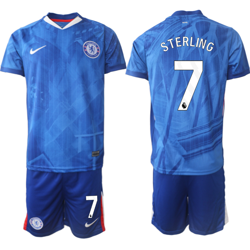Men 2025-2026 Club Chelsea FC home Blue 7 Soccer Jersey